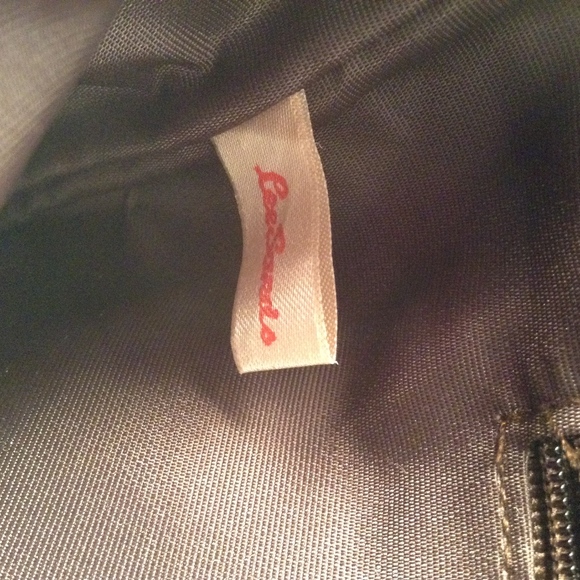 Lee Sands Eel skin clutch detachable strap Brown - Picture 3 of 8